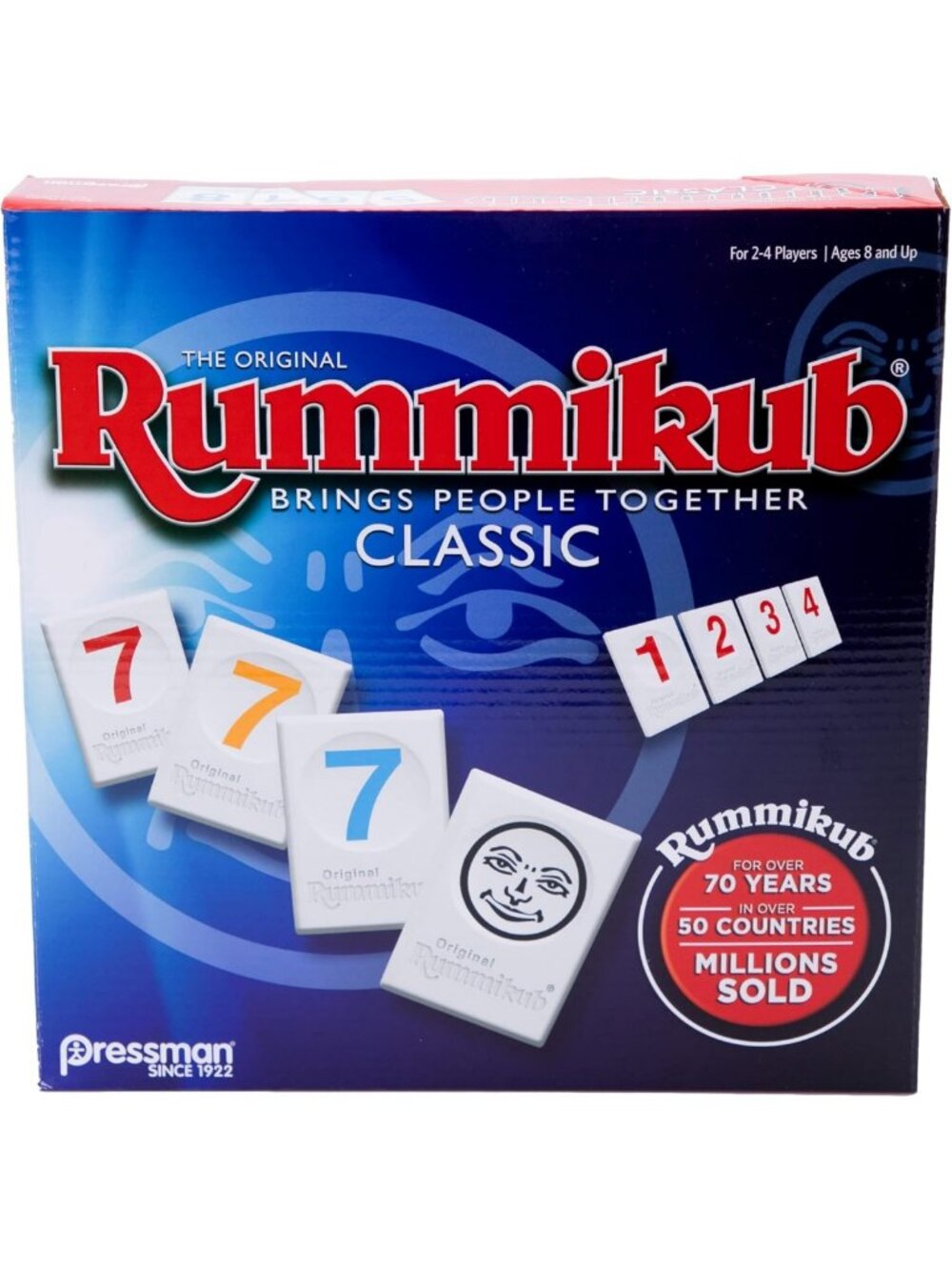 Classic Rummy Tile Game | Fun Family Strategy Game | STEM Skills | 2-4 Players